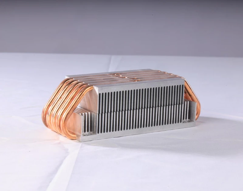 Disipador de calor de aluminio extruido industrial